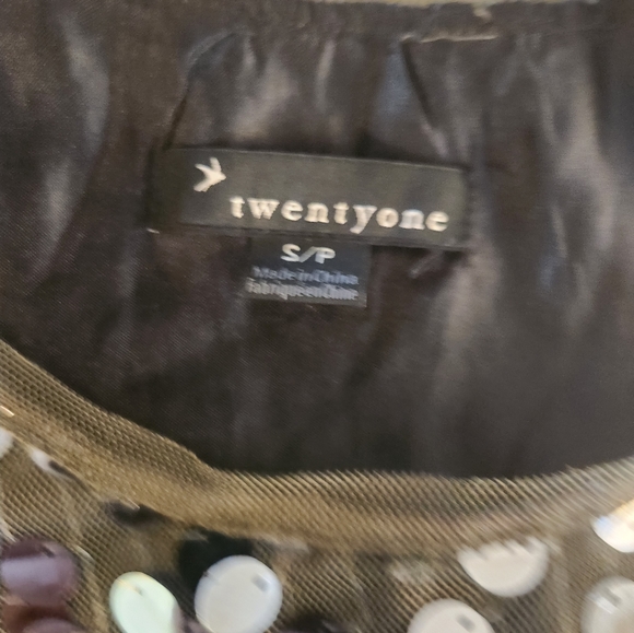 Festive Tank Top - big sequins - Shimmer, Shine and Smile all day and night! - Picture 2 of 4